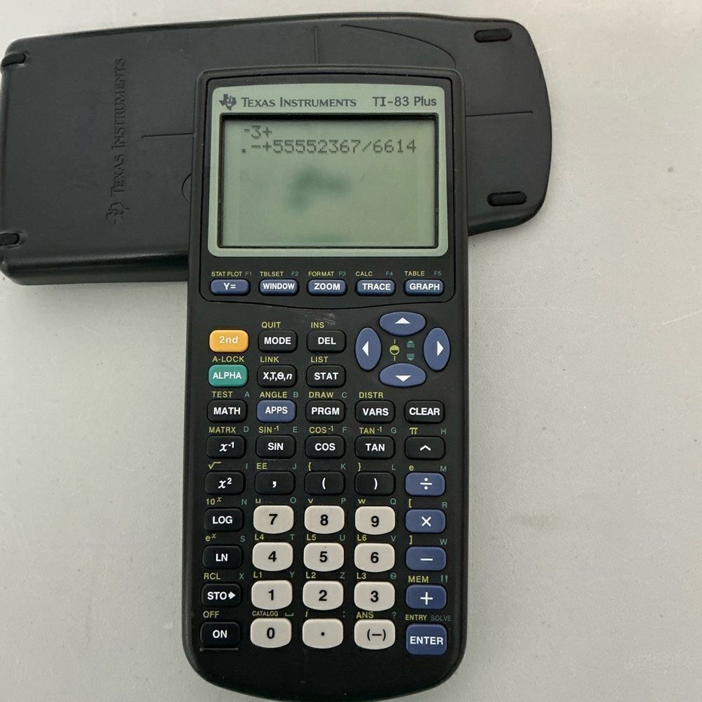 Texas Instruments- TI-83PLUS Programmable Graphing Calculator- - Picture 2 of 8